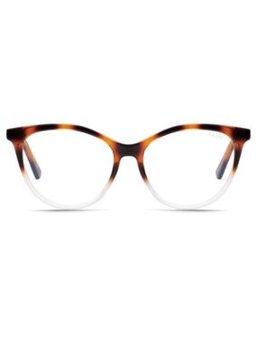 QUAY All Nighter Blue Light Glasses Tortoise Clear Frame Bluelight Blocking Lens
